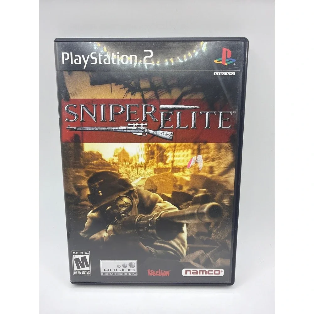 Sniper Elite Sony PlayStation 2 PS2 Complete w/ Manual
